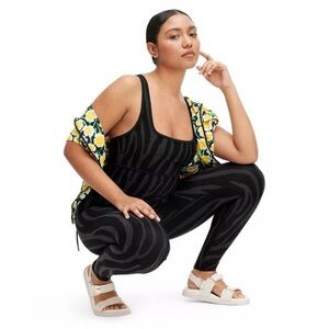 NWT Target x Diane Von Furstenberg zebra jumpsuit